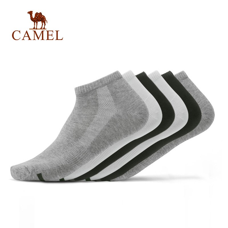 Set vớ thể thao Camel bằng cotton chống vi khuẩn cho nam