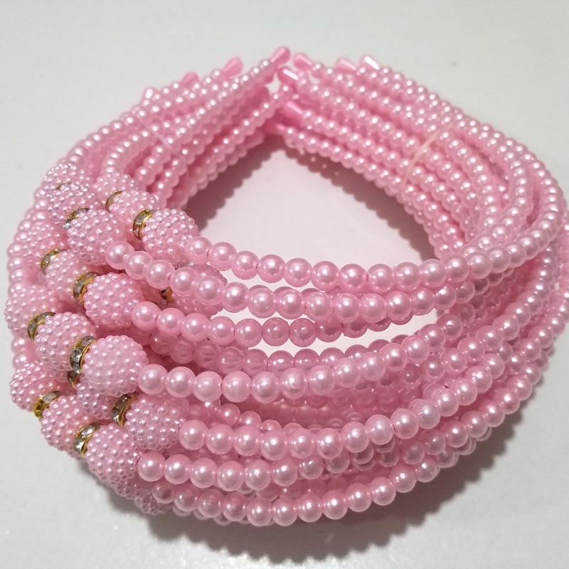 Cài tóc đính ngọc trai xinh xắn dành cho bé gái