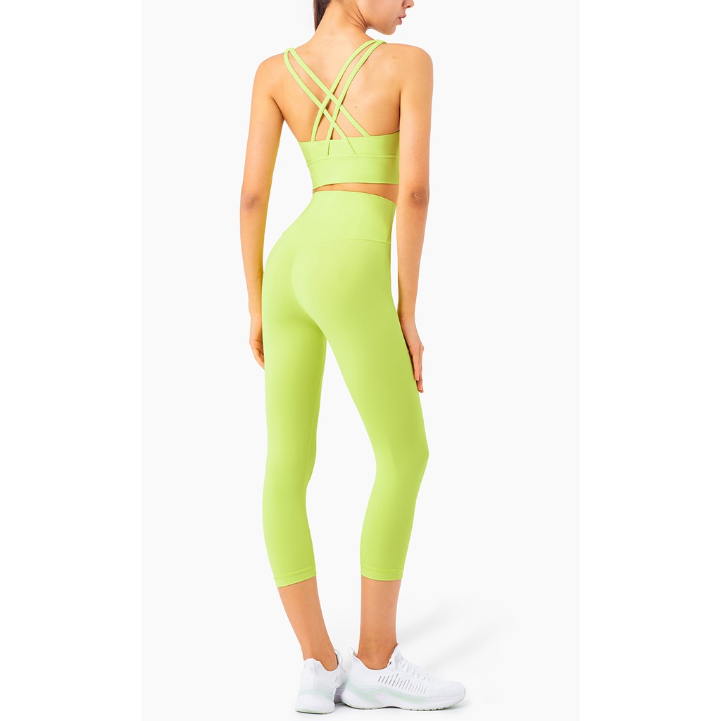 Set Đồ Tập Yoga/Thể Thao 2 Món Trẻ Trung Năng Động Thoải Mái Cho Nữ