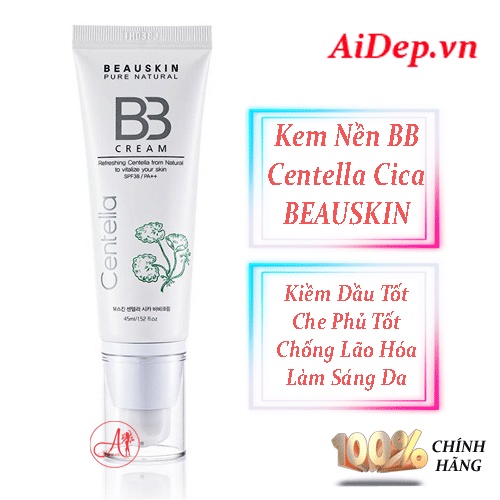 Kem Nền BEAUSKIN Centella Cica BB Cream SPF38 PA++