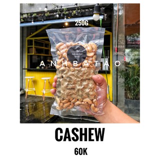 500g Hạt điều rang muối Bình Phước (điều nguyên bóc vỏ)