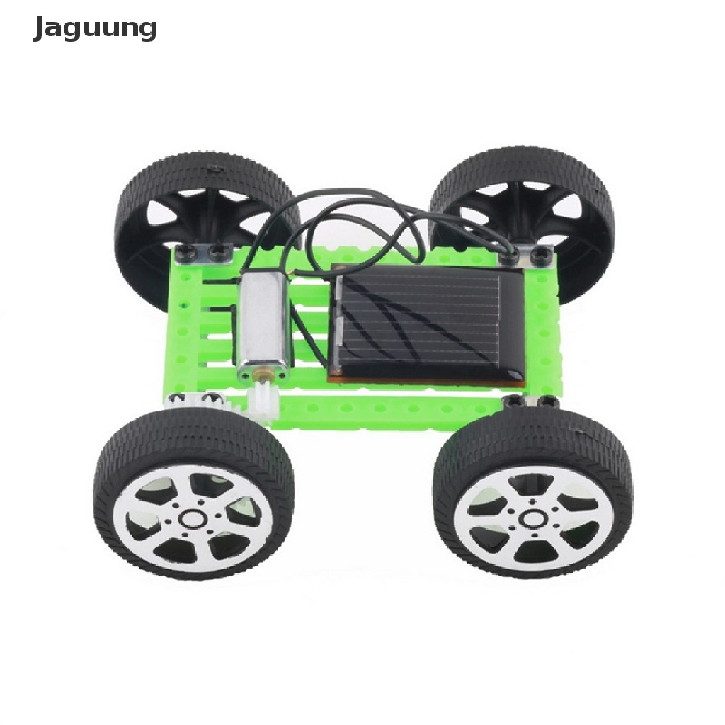 Jaguung 1Pc Mini Solar Toy DIY Car Children Educational Puzzle IQ Gadget Hobby Robot VN