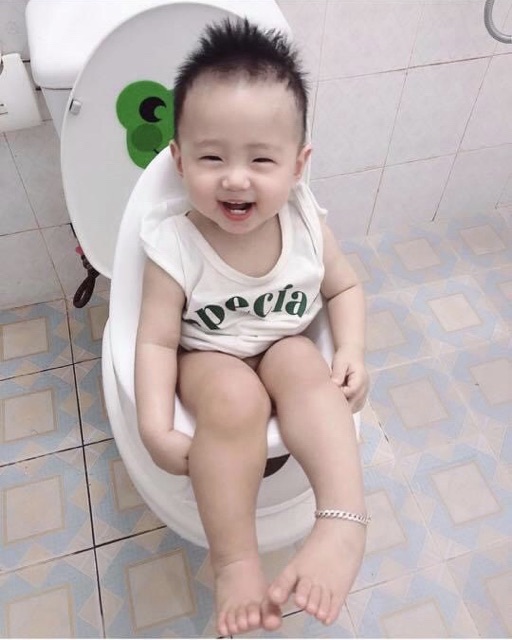 (Chính hãng - Tặng Quà cho bé) Bô vệ sinh trẻ em, bô cho bé Boom Potty cho bé 8 tháng đến 4 tuổi có chỗ rửa trực tiếp