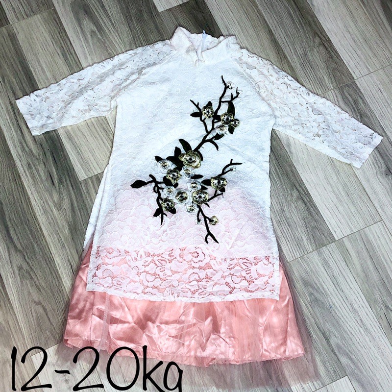 ÁO DÀI BÉ GÁI 2021 SIZE TỪ 12-20KG