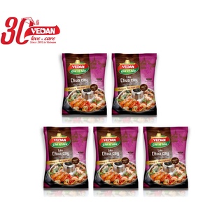 Combo 5 gói Gia vị Lẩu chua cay VEDAN 55g