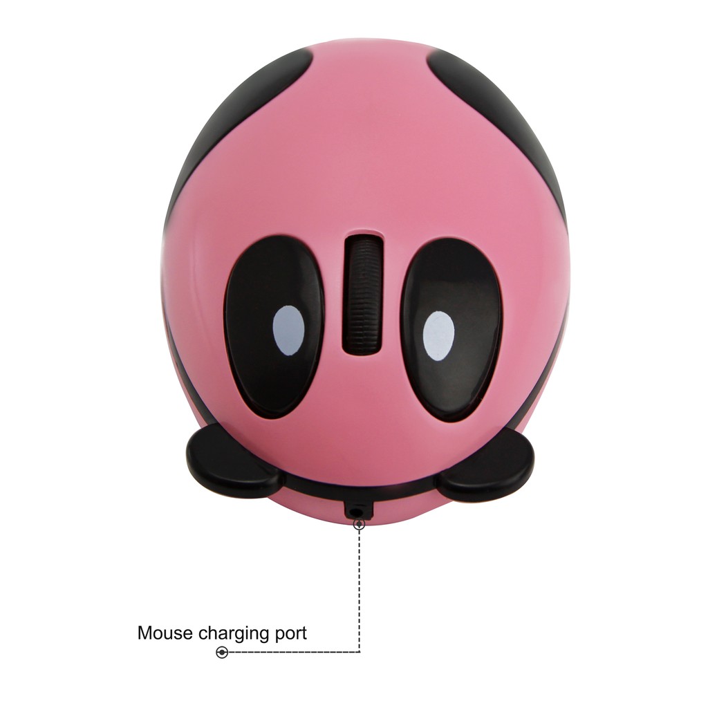 Chuột Quang Không Dây Hình Gấu Trúc Dễ Thương Cho PC Và Laptop