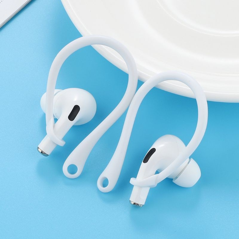 2 Móc silicon chống thất lạc tiện lợi thích hợp cho tai nghe Airpods