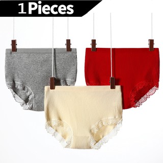 SMY 1 Quần Lót Cotton Không Đường May Lưng Cao Quyến Rũ Cho Nữ