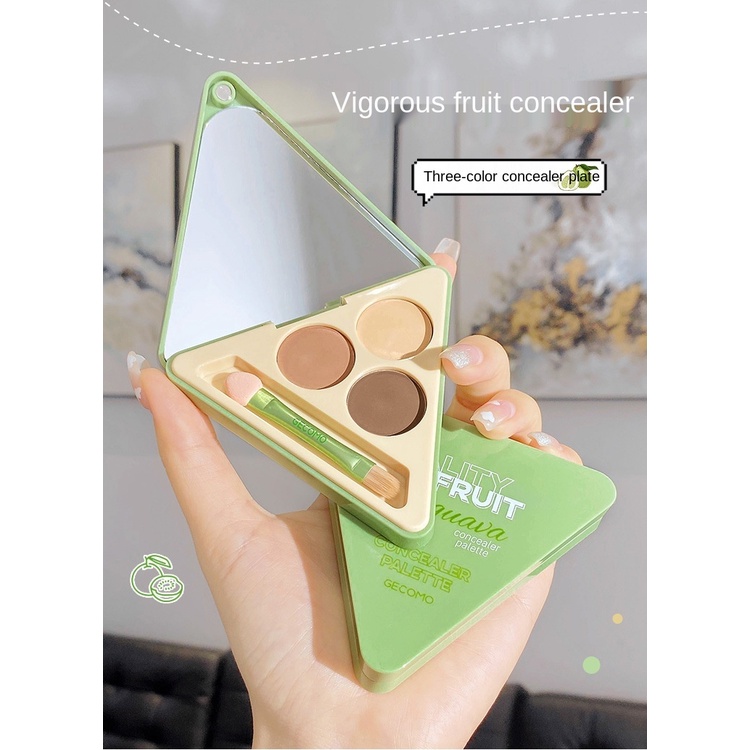(Hàng Mới Về) Bảng Kem Che Khuyết Điểm Che Phủ Quầng Thâm Và Mụn 3 Màu Vitality | BigBuy360 - bigbuy360.vn