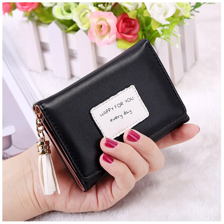[Mã WAST10K giảm 10K đơn bất kỳ] Bóp ví tiền nữ cầm tay mini đẹp đựng tiền VN14