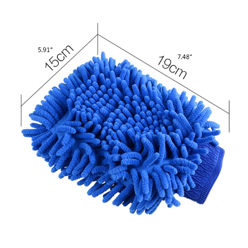 Khăn Lau Xe Hơi Hai Mặt Bằng Sợi Microfiber Mềm Mại Chống Thấm Nước