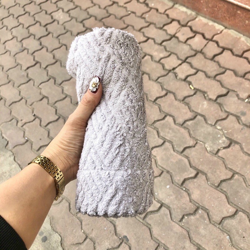 Khăn gội Muji xuất dư 34x85cm