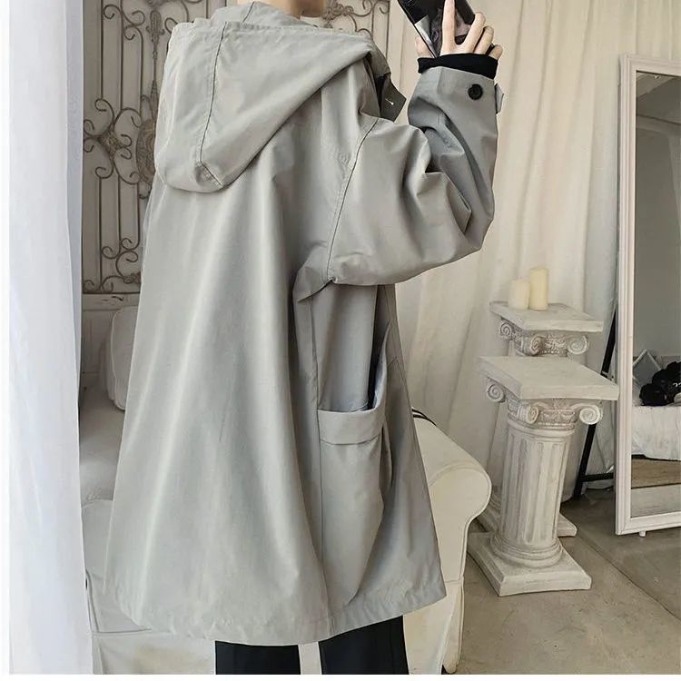 Áo Khoác Nam Có Nón Phong Cách Hàn Quốc Thời Trang