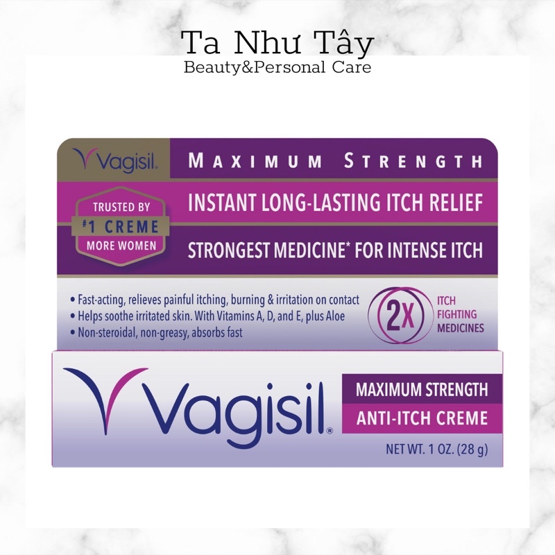Kem dưỡng vùng kín Vagisil