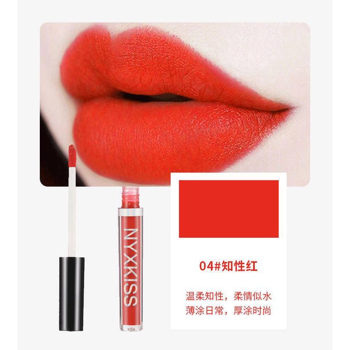 [Hàng mới về] Bộ 6 Son Kem Lì Dưỡng Ẩm Lâu Trôi Bền Màu