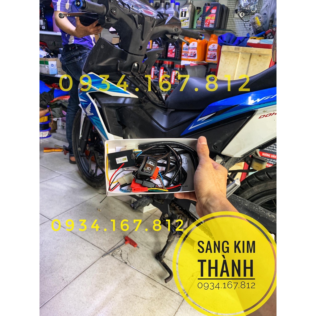 Mạch Lắp Đèn Trợ Sáng Xe WINNER v1 Bản Cao Cấp V 2.0 Tặng kèm Nút Passing Sh