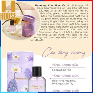 Nước Hoa Orientica Cao Cấp - Harmony 50ml [Hàng Chính Hãng ]