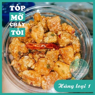 Tóp mỡ cháy tỏi hành, tóp mỡ chiên giòn hũ 200 gram - hàng nhà làm bao ngon