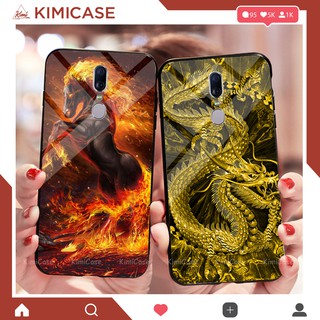 Ốp Xiaomi Redmi 5+ , Redmi Note 4 / Note 4x , Pocophone F1 lưng kính cường lực sang trọng mạnh mẽ (Video quay thật)