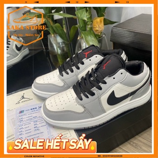 ✅[ Full Box + Bill ] 🌺Giày Air Jordan 1 Low Smoke Grey, Giày thể thao JD1 Xám thấp - Xaka Store.