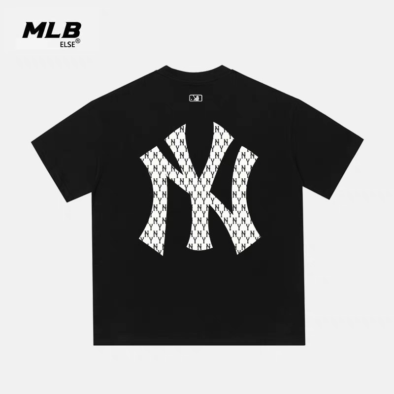 Áo thun tay lỡ bé trai bé gái nam nữ unisex, áo phông gia đình NY cotton co giãn đen/trắng/đỏ - Samyy_vn