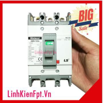 Aptomat Átt Khối 3 Pha MCCB LS 3P ABN103C 100A