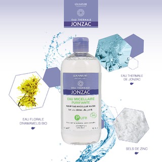 Nước tẩy trang cho da dầu, hỗn hợp Eau Thermale Jonzac Micellar Water 500ml