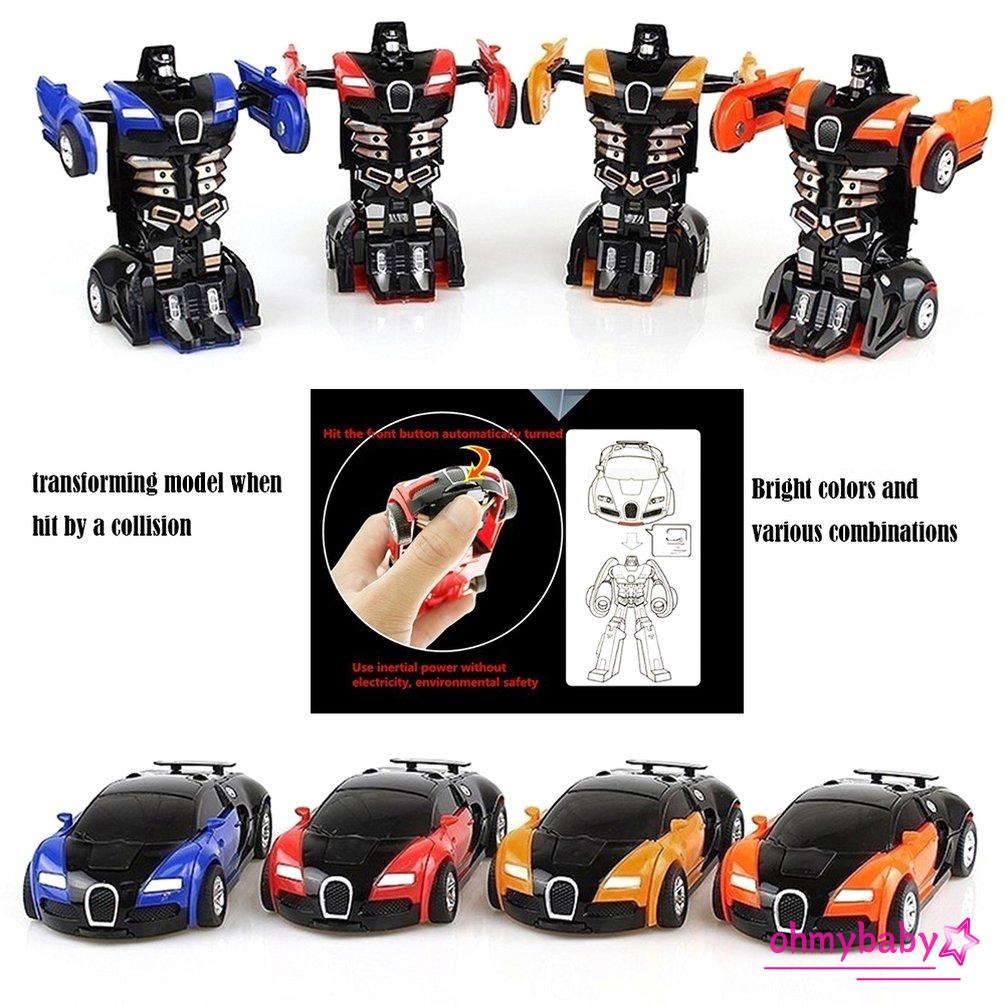 Mô Hình Xe Đồ Chơi Biến Hình Thành Siêu Nhân Độc Đáo