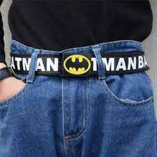 Thắt lưng vải BATMAN, thắt lưng vải canvas