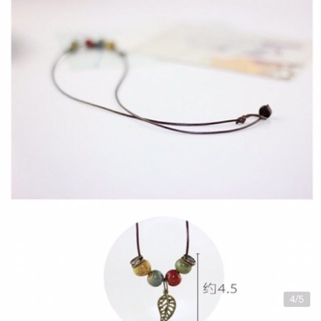 DÂY ĐEO CỔ - 4 hạt tròn