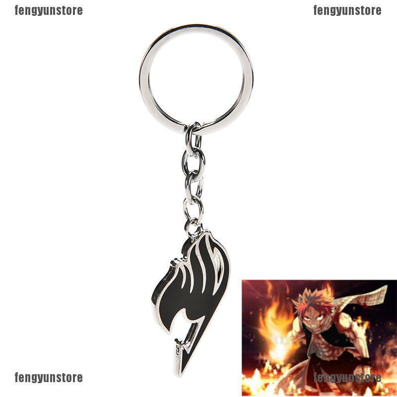 1 Móc Khóa Hình Cờ Natsu Guild Trong Phim Hoạt Hình Fairy Tail