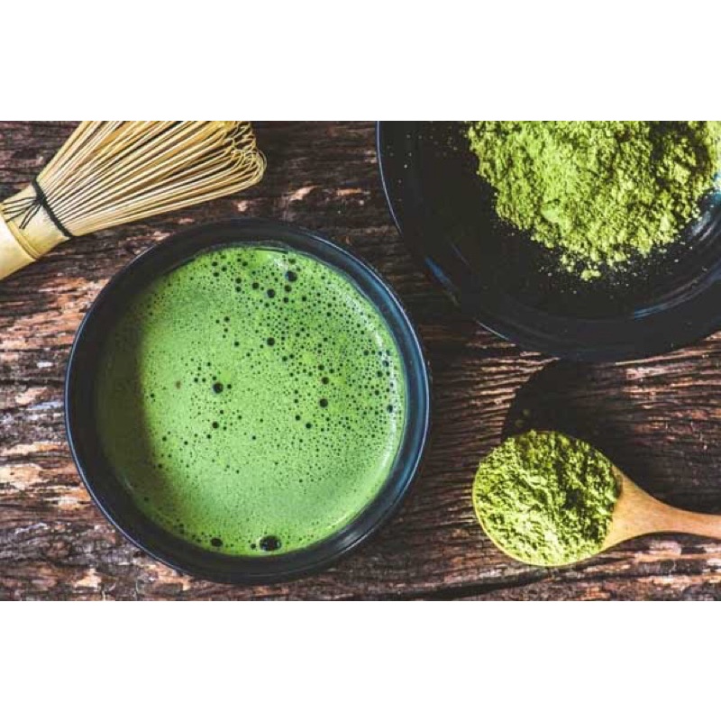 Bột trà xanh giảm cân nhà làm