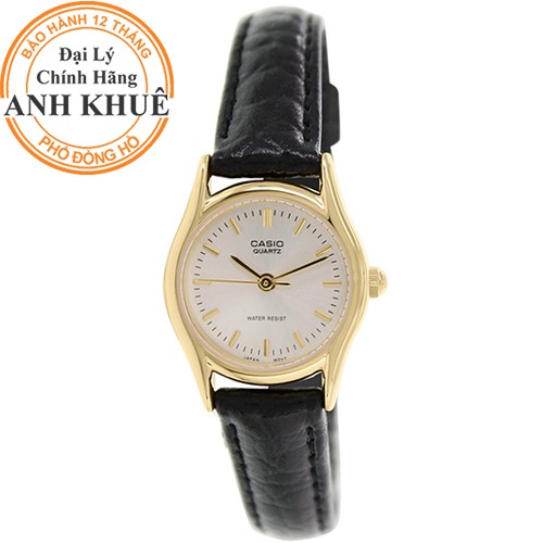 Đồng hồ nữ dây da Casio chính hãng Anh Khuê LTP-1094Q-7ARDF
