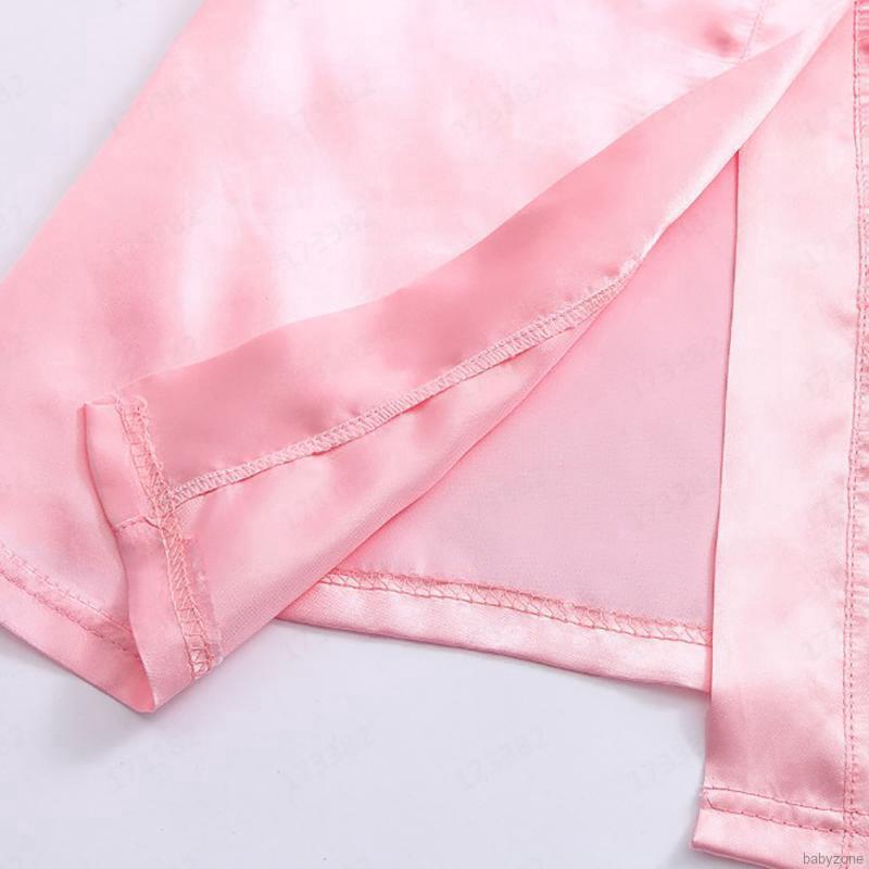 Áo choàng pajamas in chữ xinh xắn thời trang cho bé gái