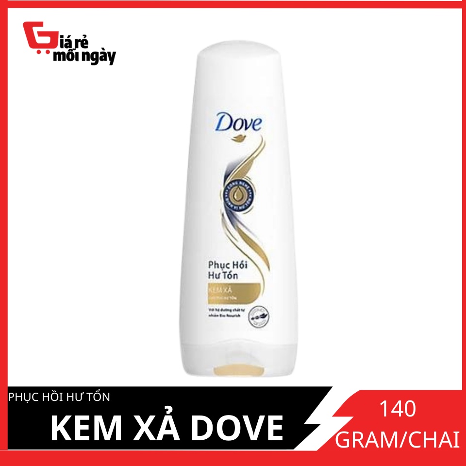 Kem Xả Dove Phục Hồi Hư Tổn (140g)