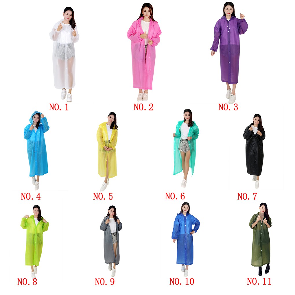 Áo mưa thể thao chất liệu nhựa EVA chống thấm nước