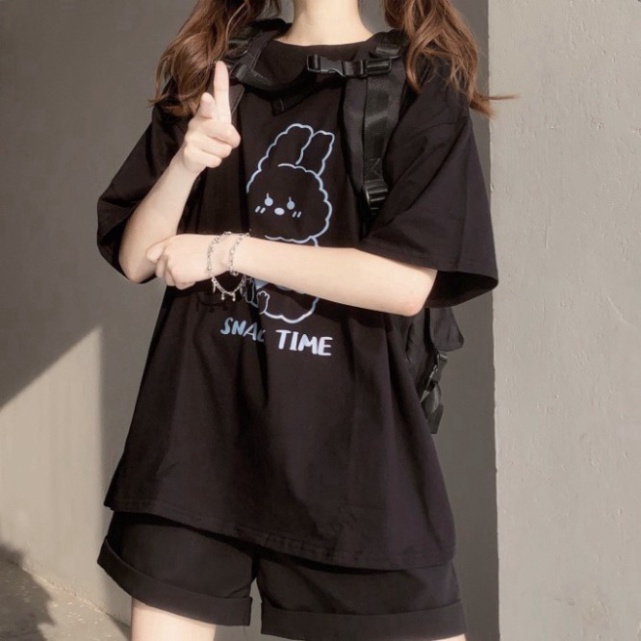 Áo phông nam nữ tay lỡ form rộng unisex ST, Áo thun tay lỡ Nam Nữ Oversize, Mẫu áo phông mới nhất