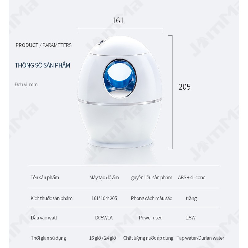 800ML household humidifier, flavoring machine, free data cable