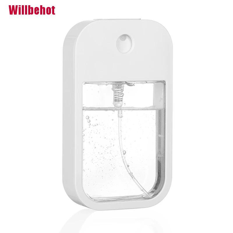 [Hàng mới về] Chai xịt chiết nước hoa nước thơm miệng rỗng hình dạng thẻ nhỏ bằng nhựa 48ml