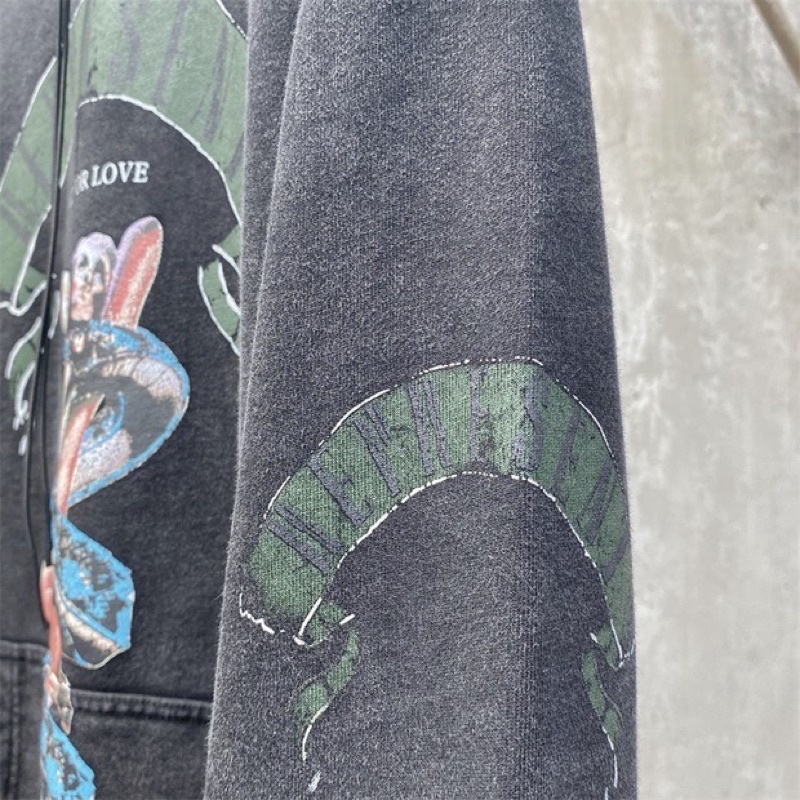 Áo hoodie REPRESENT vintage Kill For Love Hoodie/ Represent vintage Kill For Love hoodie.