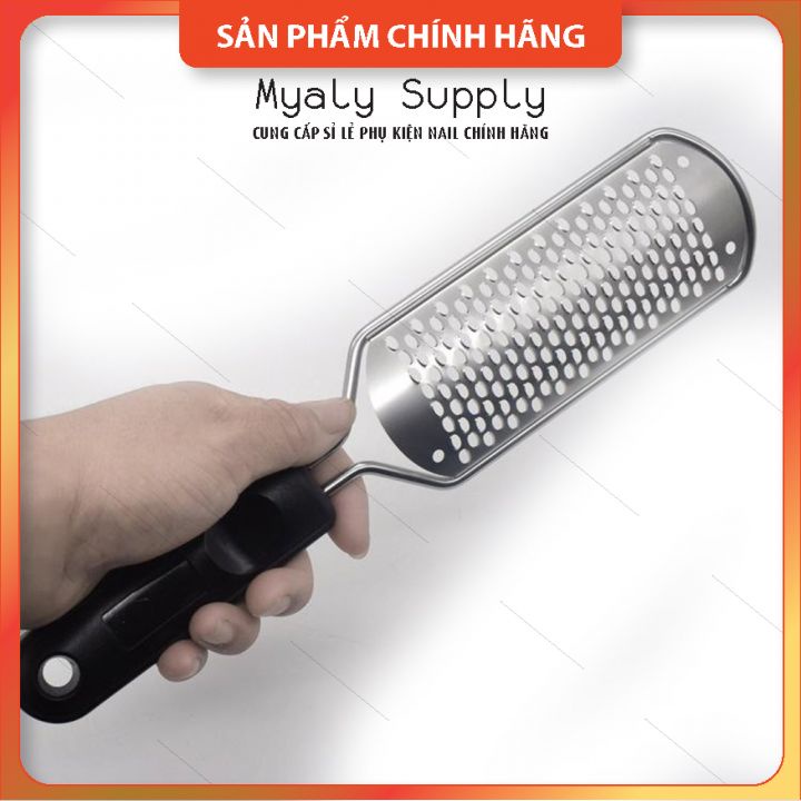 Chà Gót Chân Inox 304 Bằng Tay Lỗ To Lỗ Nhỏ Miếng Thay Chà Gót