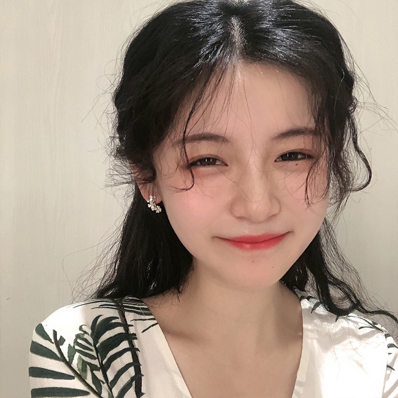 Hoa tai hoa tươi ngọt ngào hoa tai hoa tai nữ thời trang hàn quốc