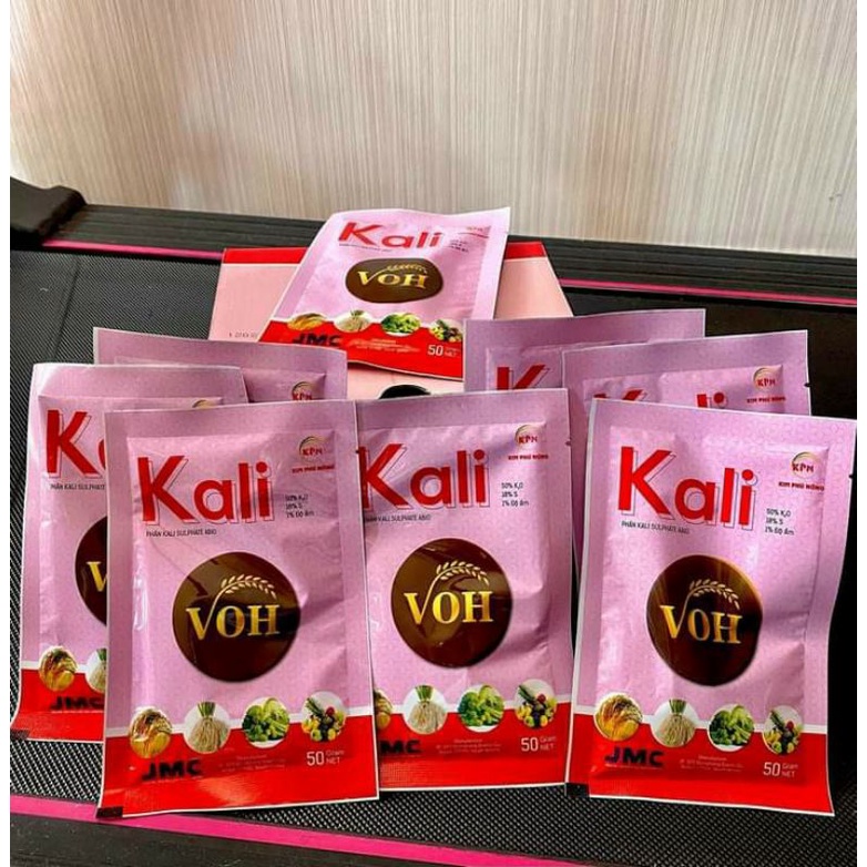 KALI SULPHATE VOH hữu cơ sinh học công nghệ cao sử dụng cho lúa và cây ăn trái