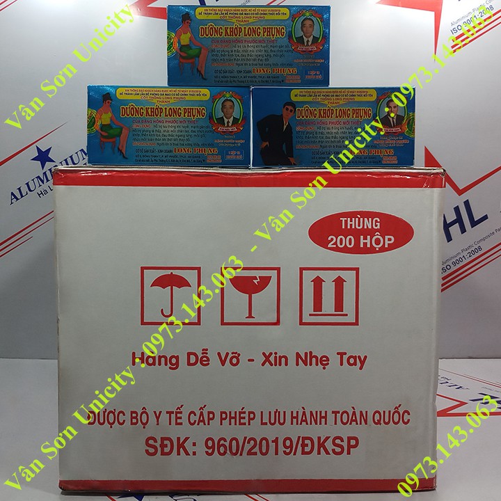 Dưỡng Khớp Long Phụng viên nang (nhộng) trắng Đặng Hồng Phước vỉ 10 khuôn