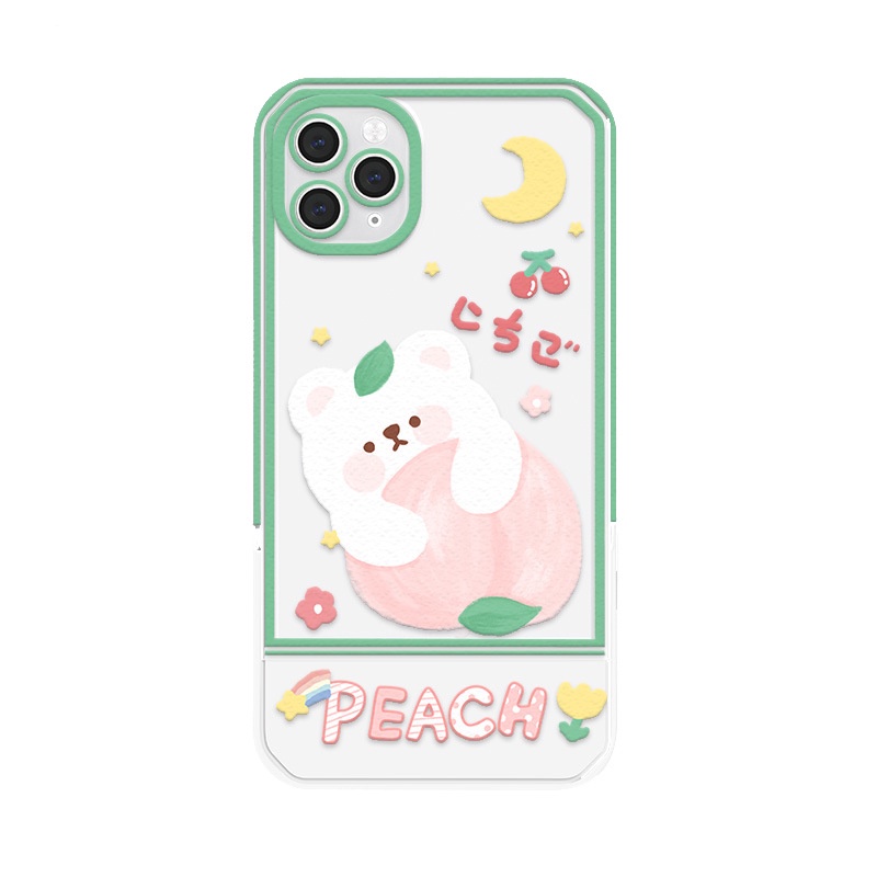 Ốp Điện Thoại Silicon tpu Có Giá Đỡ Ẩn Cho  iphone13Promax 12Pro 11 7 8