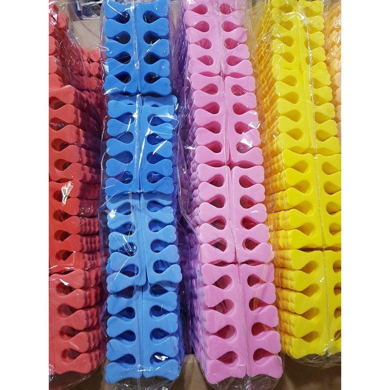 Kẹp tách ngón tay chân nail chuyên dụng chất liệu xốp màu ngẫu nhiên