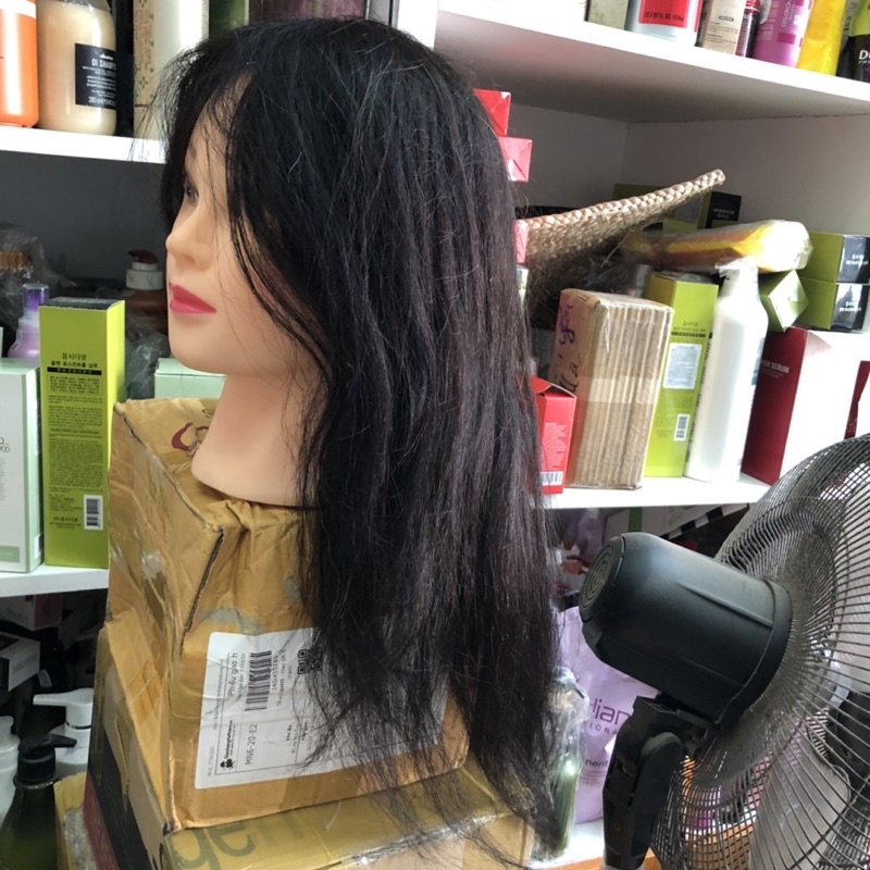 Đầu Manocanh tóc thật 100% chất lượng cao cho học viên thực hành