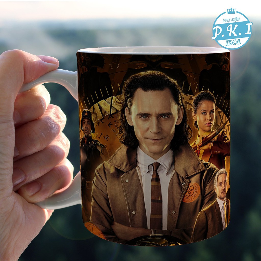 Cốc Sứ Cao Cấp In Hình Thần Loki – Kẻ Thù Không Đội Trời Chung Của Thor