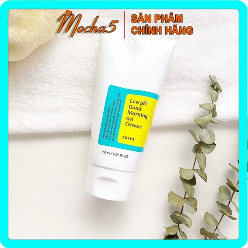 Sữa rửa mặt COSRX Low PH Good morning Gel Cleanser Srm làm sạch da nhẹ nhàng 150ml