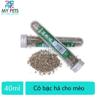 Ống cỏ bạc hà Catnip dành cho mèo, giúp mèo thư giãn và tiêu hóa tốt - Ống 40ml